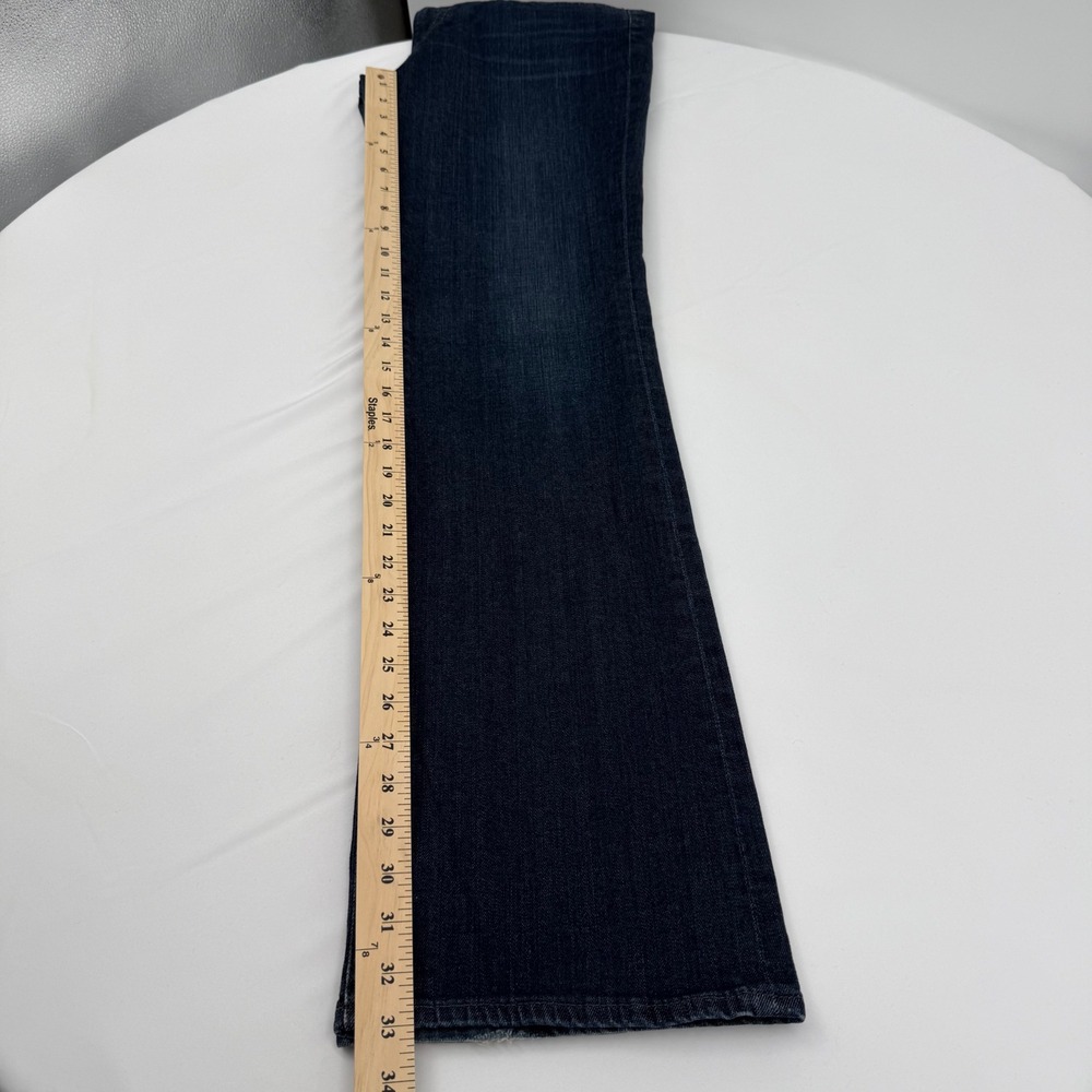AG Adriano‎ Goldschmied Womens The Jessie Curvy Boot Cut Jeans Dark Wash Size 30 - Picture 11 of 13